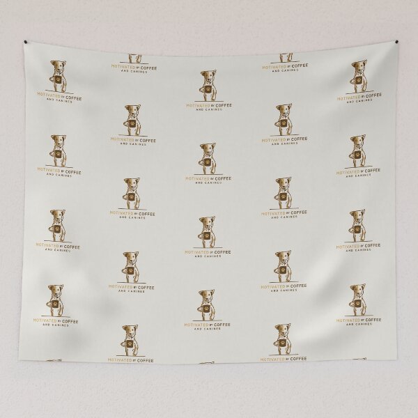 Item preview, Motivated By Coffee And Canines designed and sold by LKDesigns24.