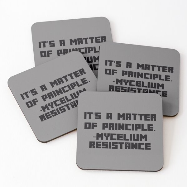 Item preview, It_s A Matter of Principle - Mycelium Resistance   designed and sold by PAUL-DSNCA.
