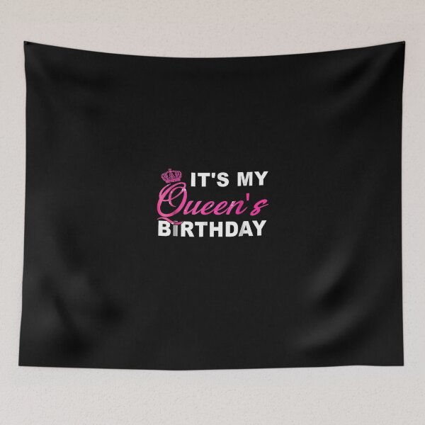 Item preview, Its My Queens Birthday Couples Matching Birthday designed and sold by Sayfullahsel.