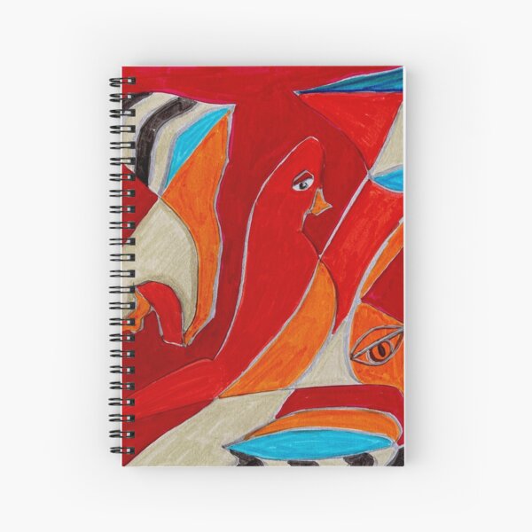 Menagerie Spiral Notebook