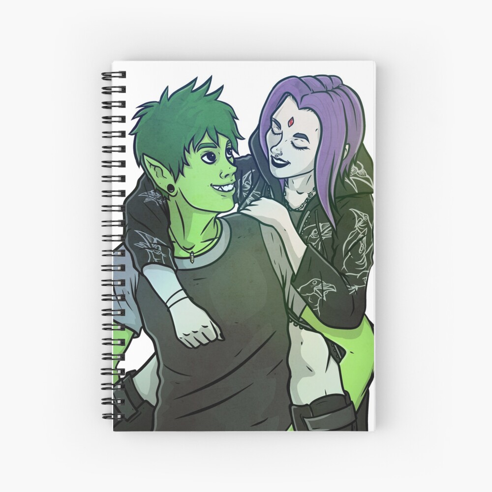 Beast Boy and Raven 