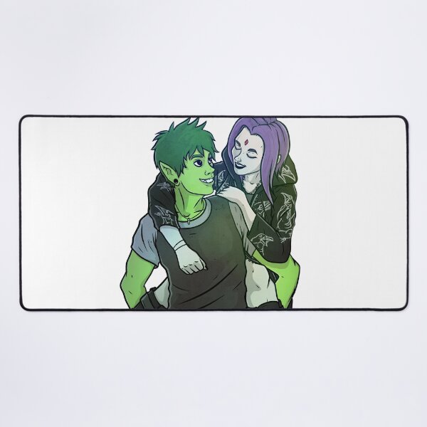 Item preview, Beast Boy and Raven  designed and sold by CryptidArt.