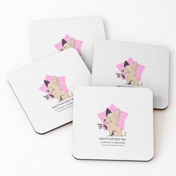 Item preview, Motivated By Coffee And Canines designed and sold by LKDesigns24.