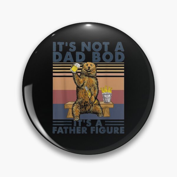 Item preview, Its Not A Dad Bod Its A Father Figure Bear Drinking Beer designed and sold by MuratshiMana.
