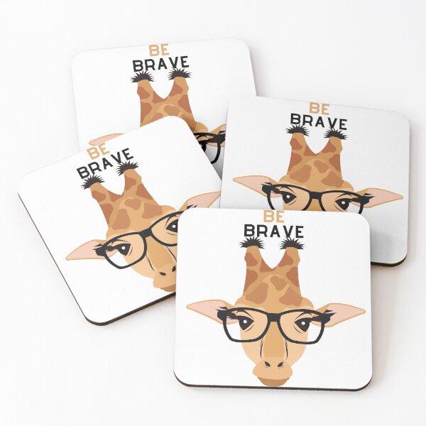 Item preview, Be Brave Giraffe designed and sold by Mora  Lisa.