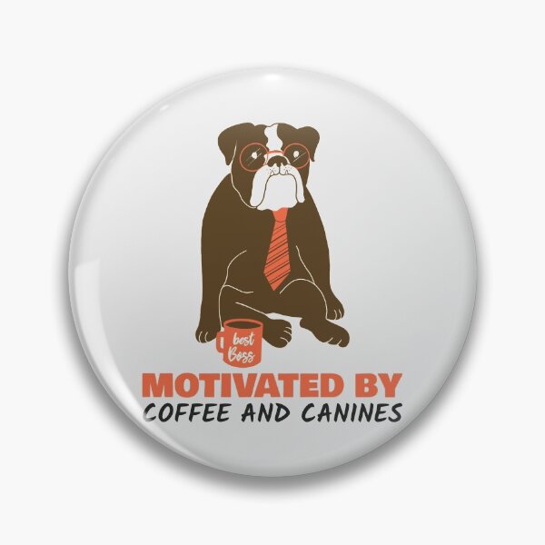 Item preview, Motivated By Coffee And Canines designed and sold by LKDesigns24.