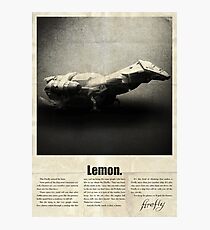 Firefly Lemon Photographic Print