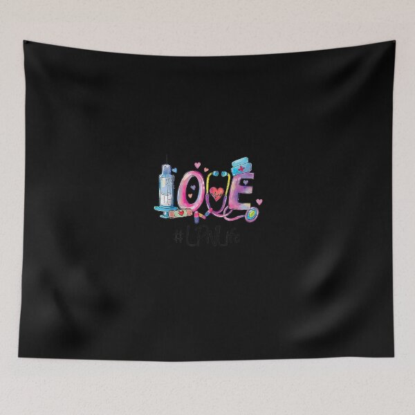Item preview, Love LPN Life Nurse designed and sold by JasonNathaya.
