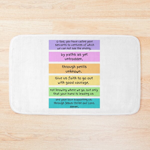 Item preview, Prayer of Good Courage  designed and sold by CheekyGrace.