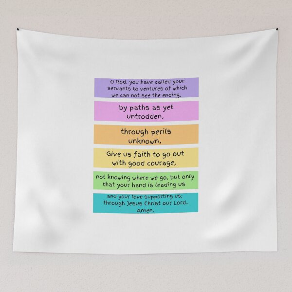 Item preview, Prayer of Good Courage  designed and sold by CheekyGrace.