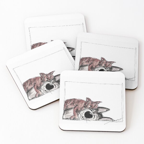 Item preview, Love are cats and dogs by Heidi Eder designed and sold by Pioooh.