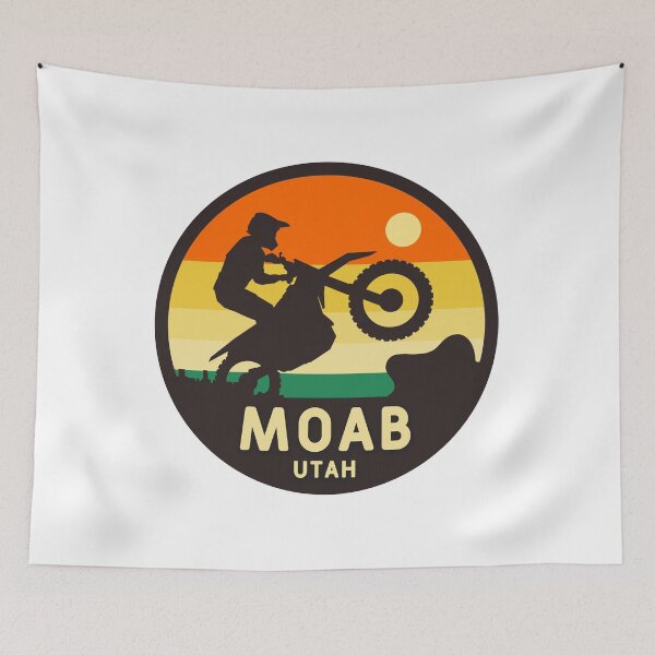 Item preview, Moab Utah Vintage Sunset Bike designed and sold by XBdesigner.