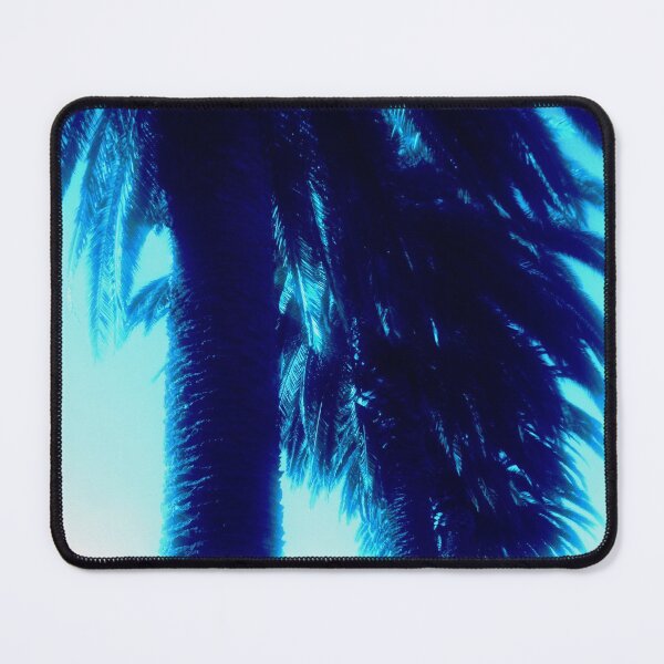 Item preview, Blue Ombre Palms designed and sold by Moonshine Paradise.