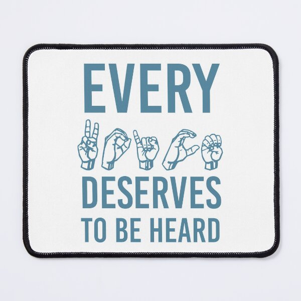 Item preview, Every voice deserves to be heard | Speech Pathology | Speech pathologist | SLP | Future SLP designed and sold by Violet Treasures.