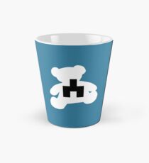 White bear black mirror Tall Mug