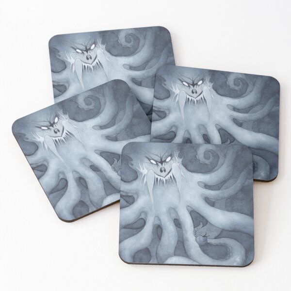 Item preview, Sea Monster Illustration designed and sold by Helena Satterthwaite.