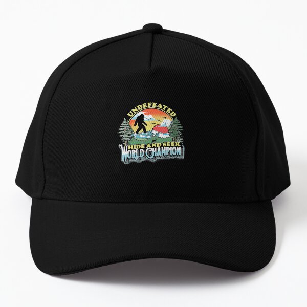 Bigfoot Undefeated Hide And Seek World Champion Vintage 80S Baseball Cap