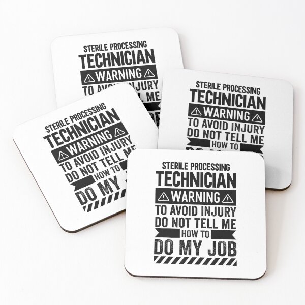 Item preview, Sterile Processing Technician Warning designed and sold by wittyshop.
