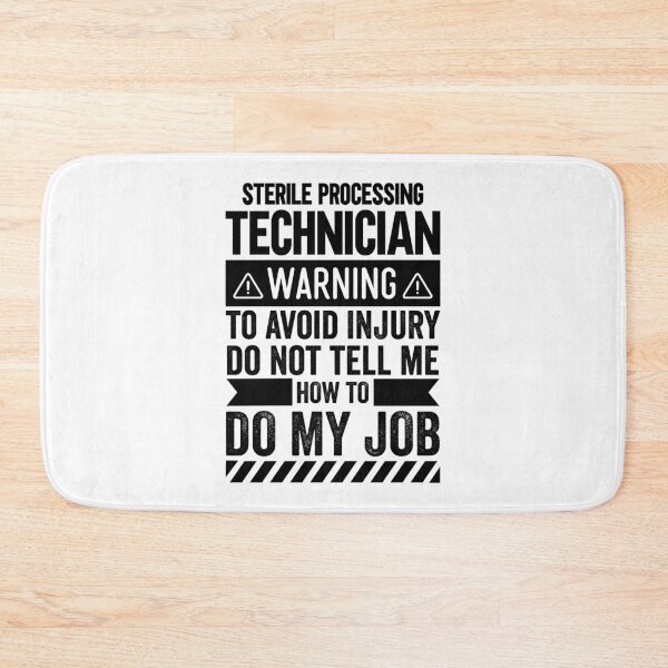 Item preview, Sterile Processing Technician Warning designed and sold by wittyshop.