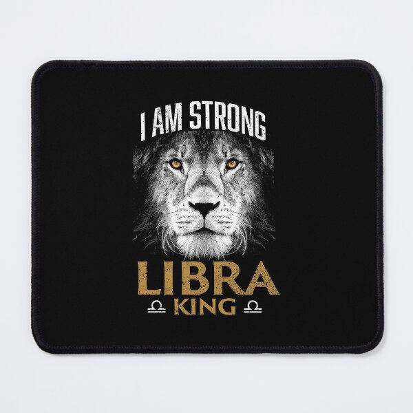 Item preview, I Am Strong Libra King designed and sold by FanaticTee.