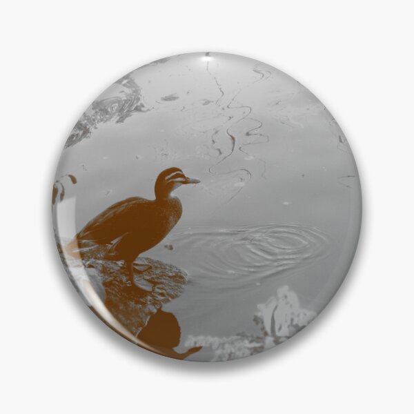 Item preview, Duck Pond - Sepia designed and sold by Moonshine Paradise.