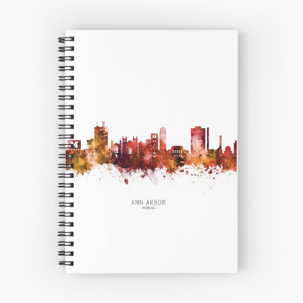 Item preview, Ann Arbor Michigan Skyline designed and sold by ArtPrints.