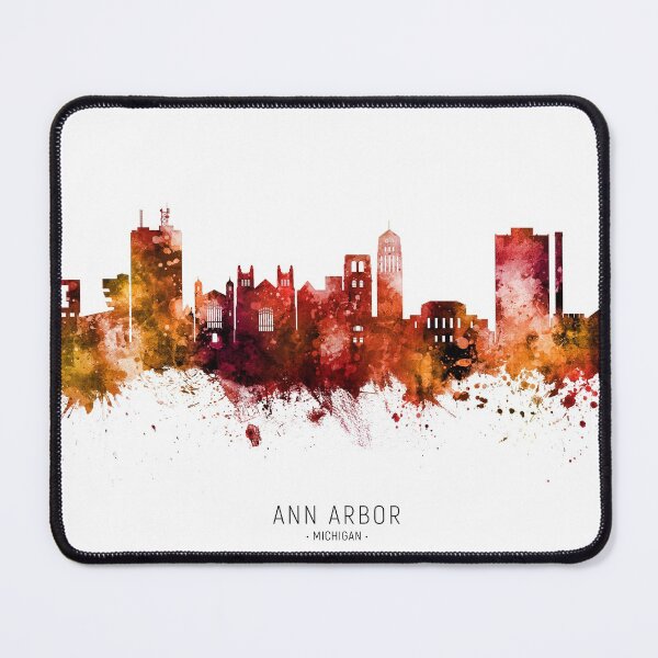 Item preview, Ann Arbor Michigan Skyline designed and sold by ArtPrints.