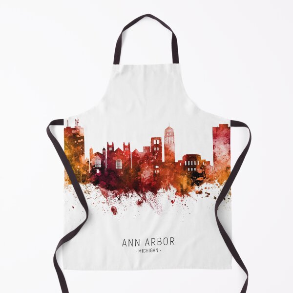 Item preview, Ann Arbor Michigan Skyline designed and sold by ArtPrints.