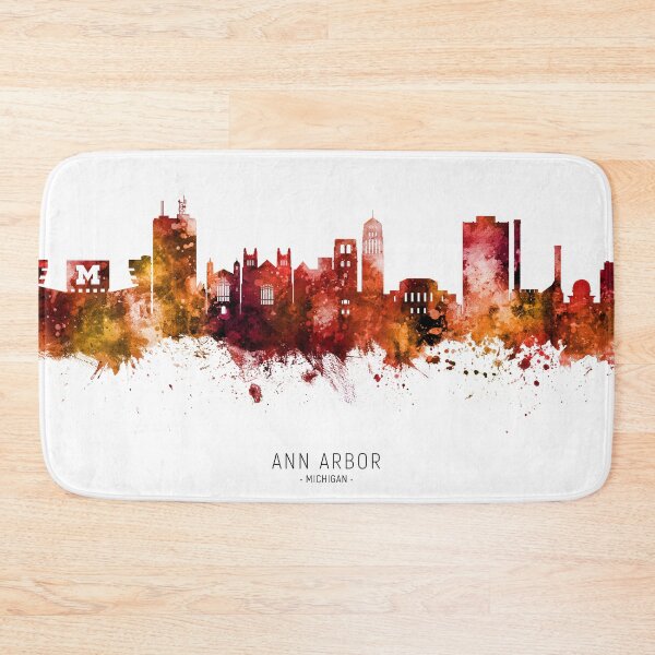Item preview, Ann Arbor Michigan Skyline designed and sold by ArtPrints.