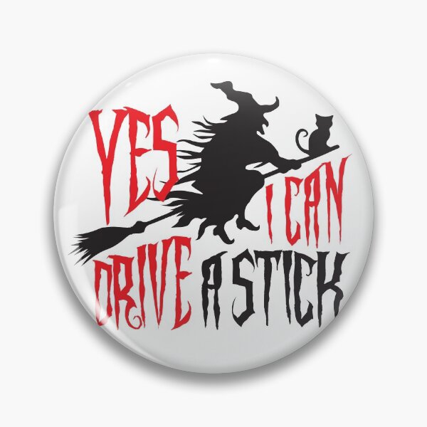 Item preview, Yes I Can Drive A Stick Frequent Flyer Witch Happy Halloween! designed and sold by Capiral Bucketlist.