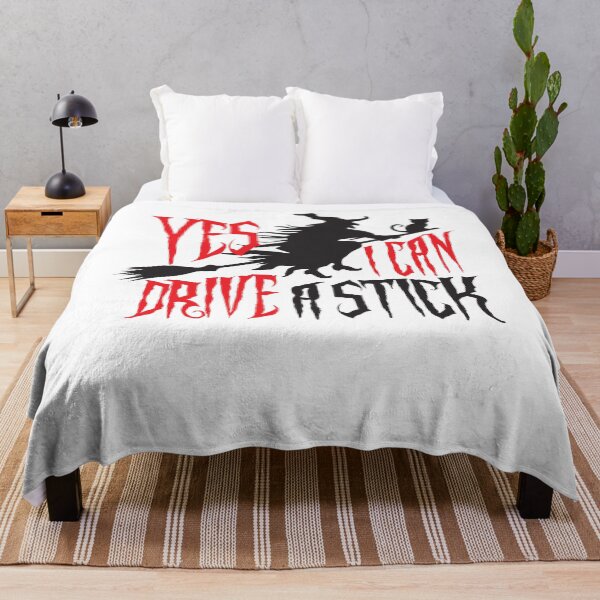 Item preview, Yes I Can Drive A Stick Frequent Flyer Witch Happy Halloween! designed and sold by Capiral Bucketlist.