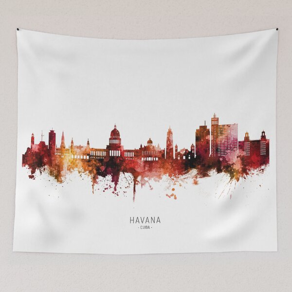 Item preview, Havana Cuba Skyline designed and sold by ArtPrints.