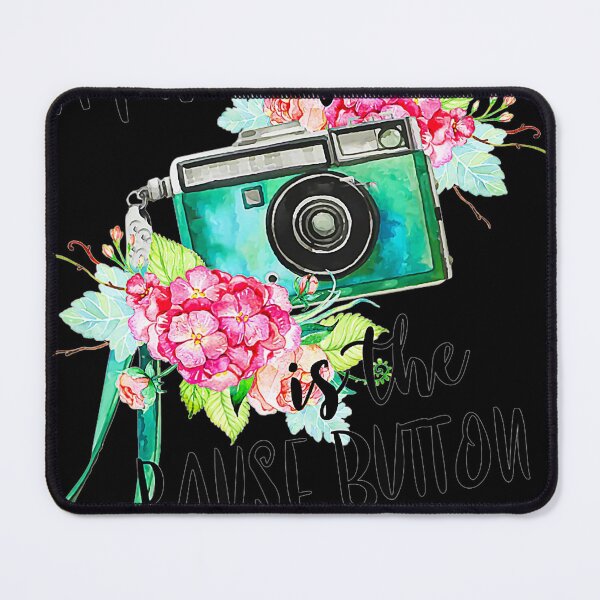Item preview, A Photograph Is The Pause Button Of Life Vintage Camera designed and sold by phalangeslifeti.