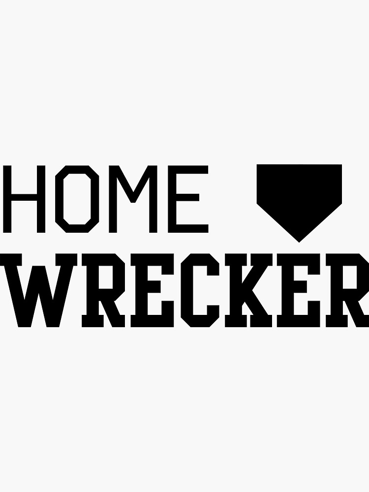 "Home Wrecker" Sticker by sportsfan Redbubble