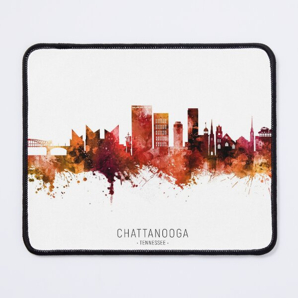 Item preview, Chattanooga Tennessee Skyline designed and sold by ArtPrints.