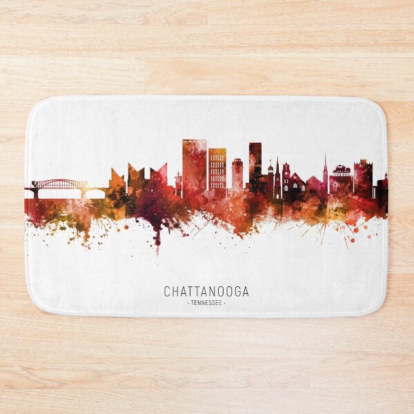 Item preview, Chattanooga Tennessee Skyline designed and sold by ArtPrints.