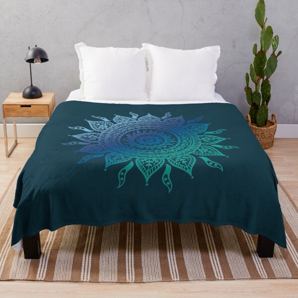 Item preview, Blue Gradient Mandala designed and sold by ImranLouza.