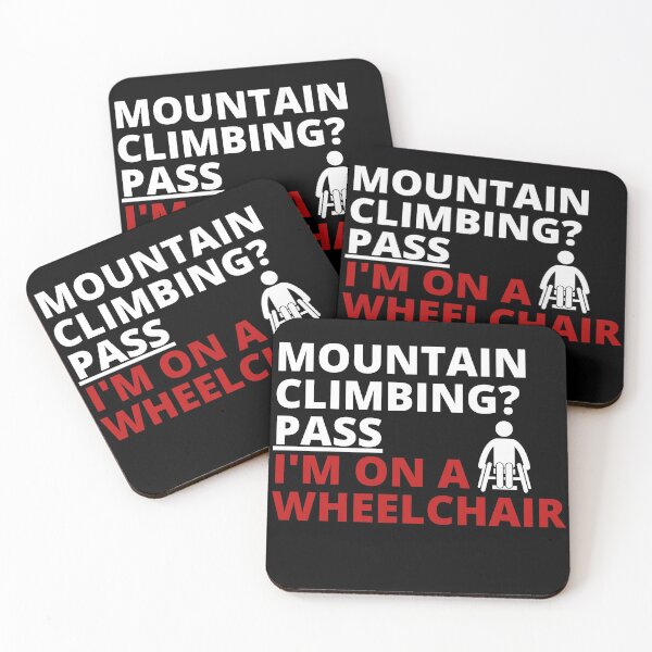Item preview, Mountain climbing? Pass. I'm on a wheelchair designed and sold by Tiredmenphilo.