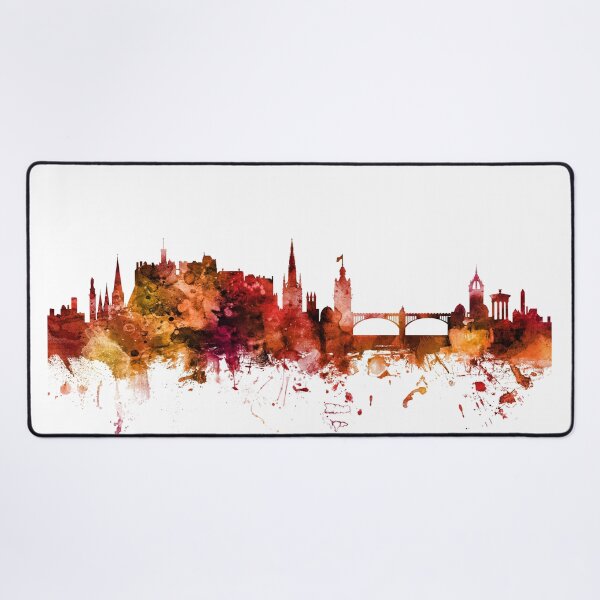 Item preview, Edinburgh Scotland Skyline designed and sold by ArtPrints.