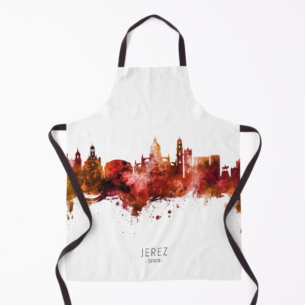 Item preview, Jerez Spain Skyline designed and sold by ArtPrints.