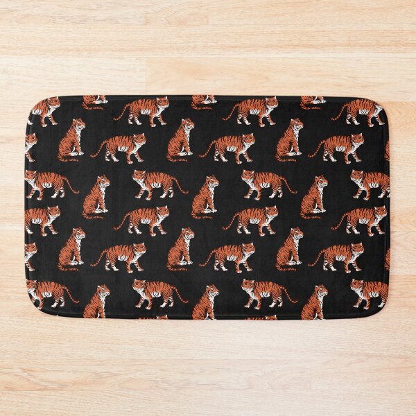 Item preview, Vintage Tiger Seamless Pattern - Zodiac Tiger designed and sold by taogiauco.