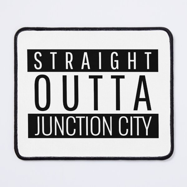 Item preview, Straight Outta Junction City Kansas designed and sold by Teelogic.