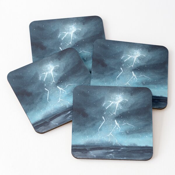 Item preview, No Thunder without a Lightning - Watercolour Painting designed and sold by Pattokarts.