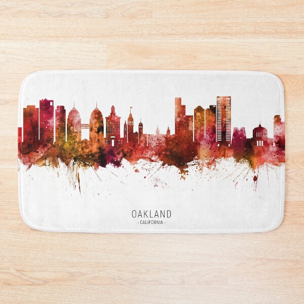 Item preview, Oakland California Skyline designed and sold by ArtPrints.