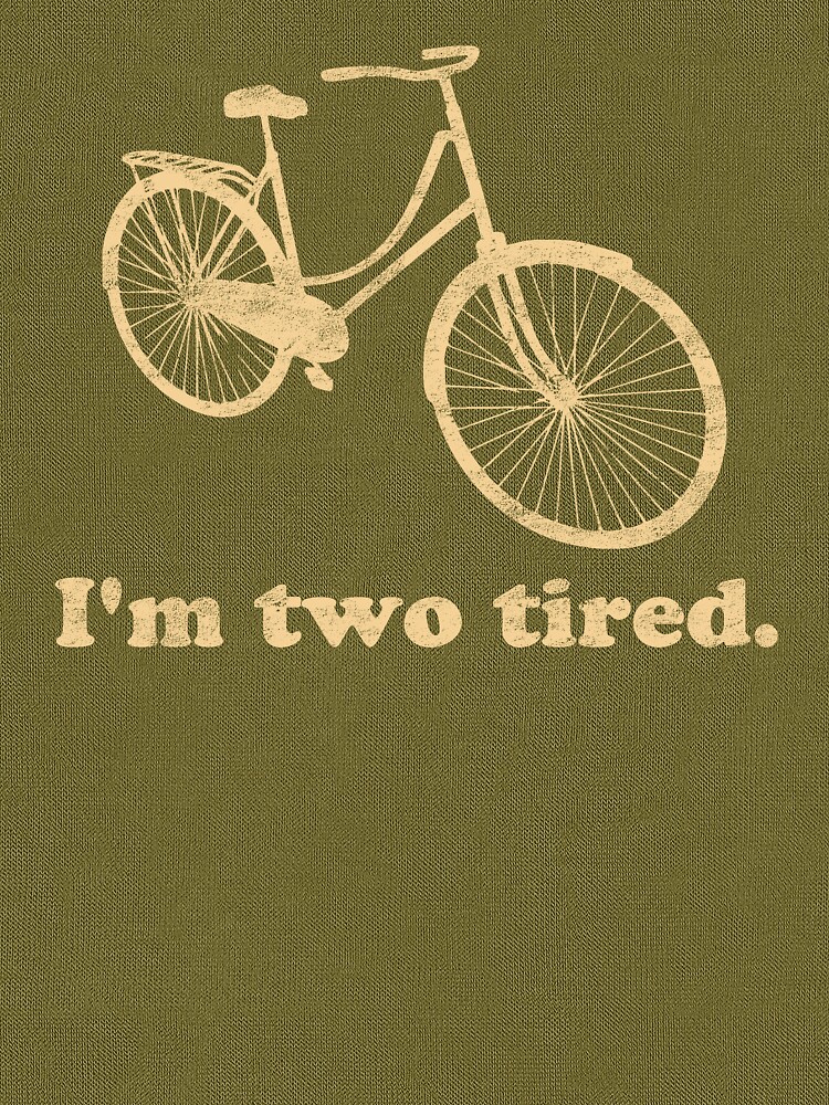 two tired bike joke