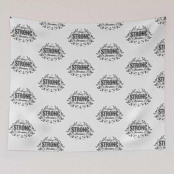 Item preview, STAY STRONG FOREVER black designed and sold by snevi.