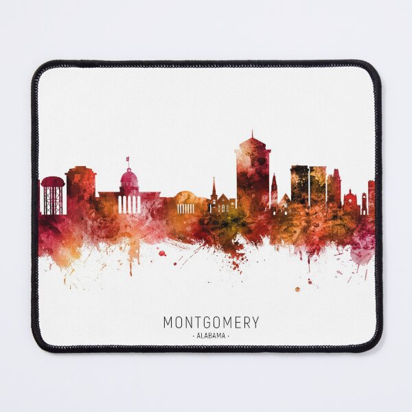 Item preview, Montgomery Alabama Skyline designed and sold by ArtPrints.