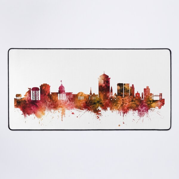 Item preview, Montgomery Alabama Skyline designed and sold by ArtPrints.