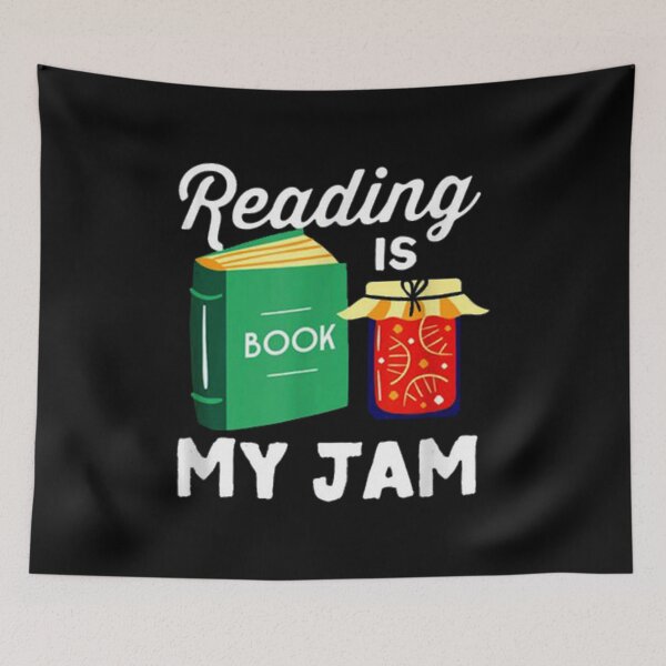 Item preview, Reading is My Jam designed and sold by hpshop1234.