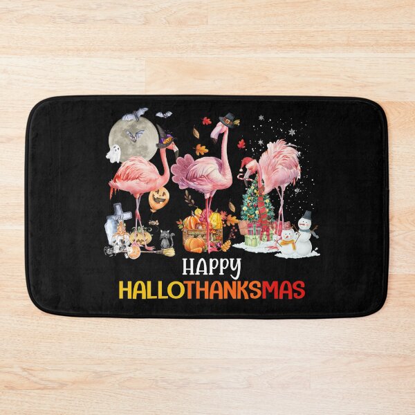 Item preview, Happy hallothanksmas flamingo witch funny T-shirt  designed and sold by Henry Allen.